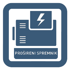 Opcija prošireni spremnik